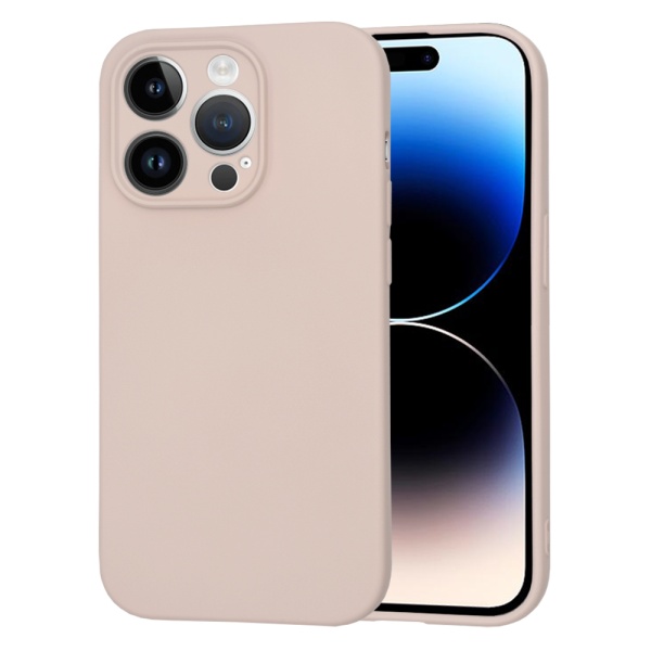 Husa IPhone 14 Pro Techsuit - SoftFlex, Roz pudra