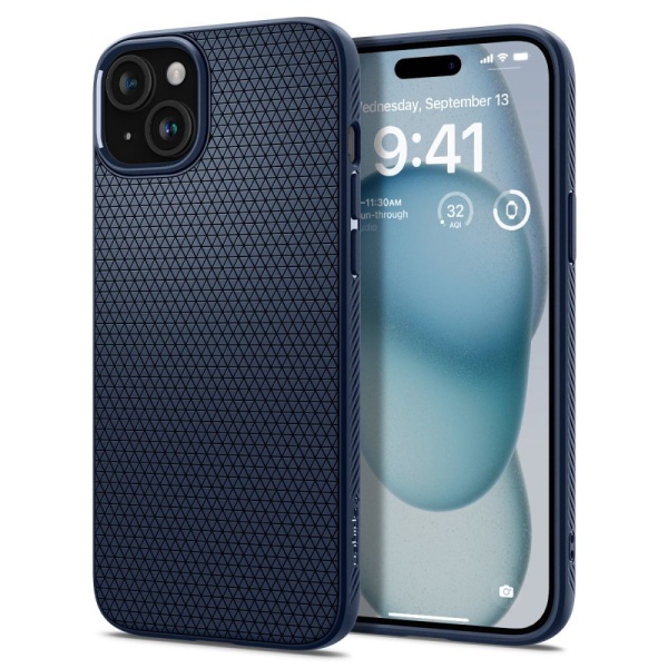 Husa iPhone 15, Albastru