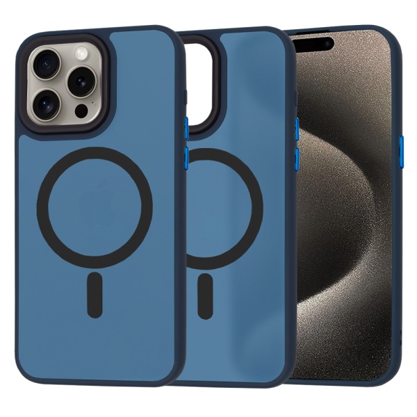 Husa iPhone 15 Pro Max, Albastru