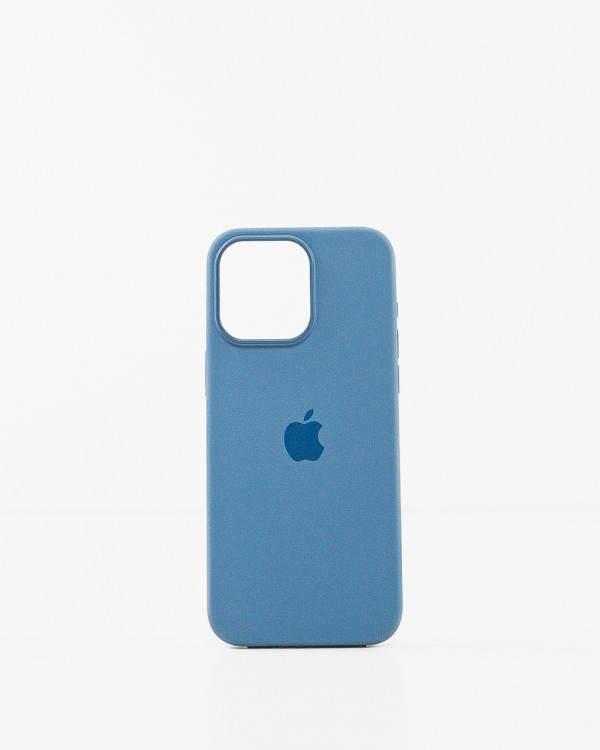 Husa Iphone 15 Pro Max din silicon Albastra MagSafe