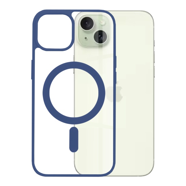 Husa MagSafe iPhone 15 Plus - Albastru
