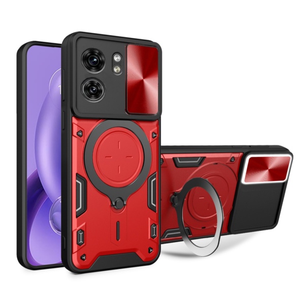 Husa Motorola Edge 40 Techsuit CamGuard Pro - Rosu