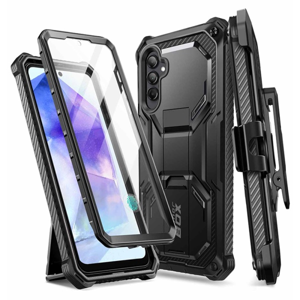 Husa Samsung Galaxy A55 5G, I-Blason, Armorbox - Negru