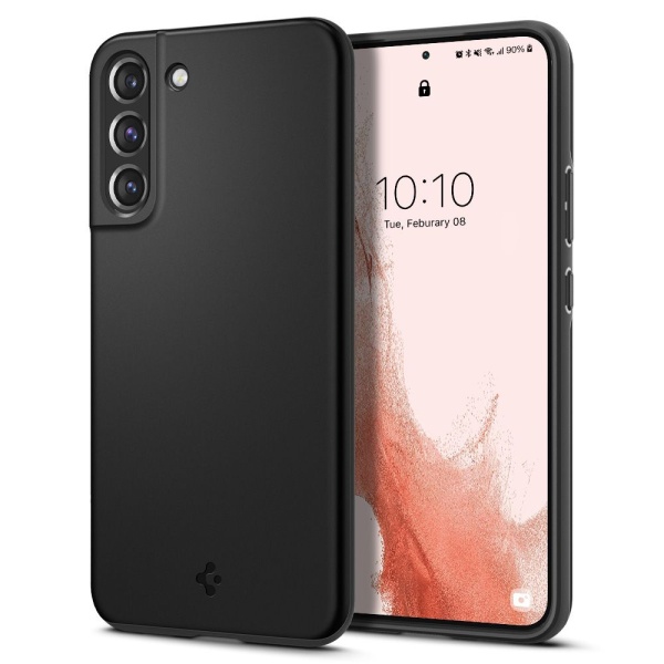 Husa Samsung Galaxy S22 Spigen Thin Fit- Negru