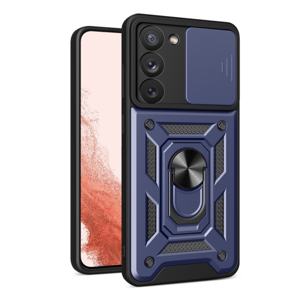 Husa Samsung Galaxy S23 FE protectie camera Techsuit CamShield Series, Blue