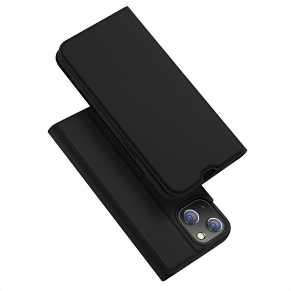 Husa tip carte pentru Iphone 14 Plus Dux Ducis-Skin Pro , Negru