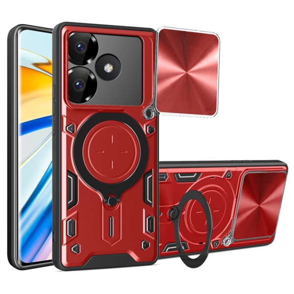 Husa Xiaomi Redmi 13 Techsuit CamGuard Pro - Rosu