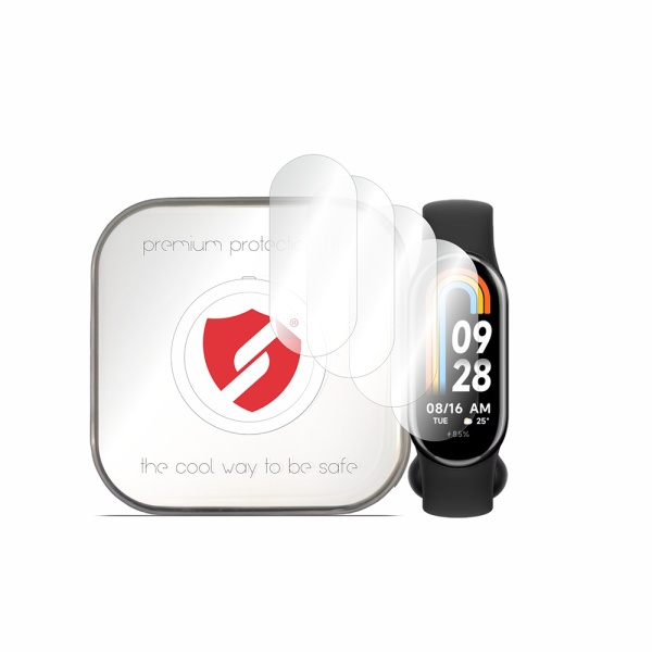 [Pachet 4x] Folie regenerabila premium Xiaomi Mi Band 8 / 8 NFC / 9 / 9 NFC Smart Protection Classic - Transparent - Img 1