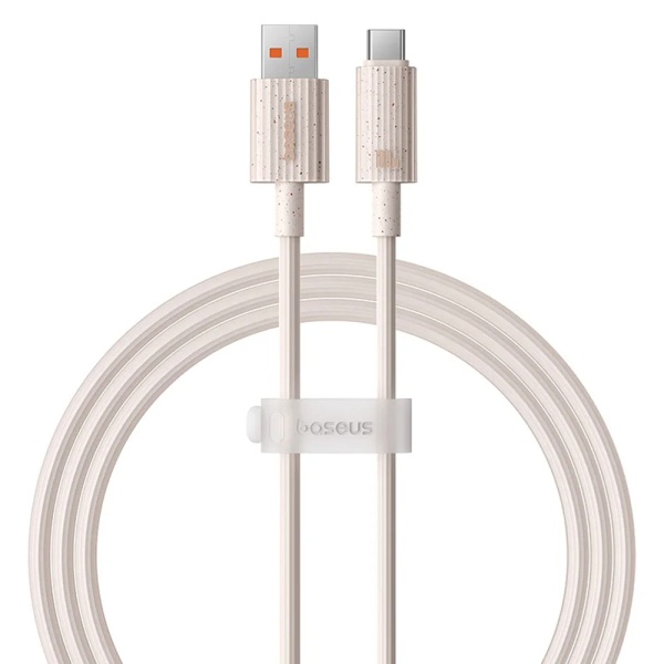 Cablu date USB Type-C Baseus, 100W, 480Mbps, 1m, P10360203421-00 - Roz