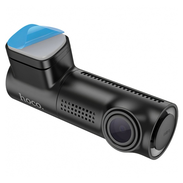 Camera auto DashCam pentru masina cu prindere parbriz Hoco DV1 - Negru