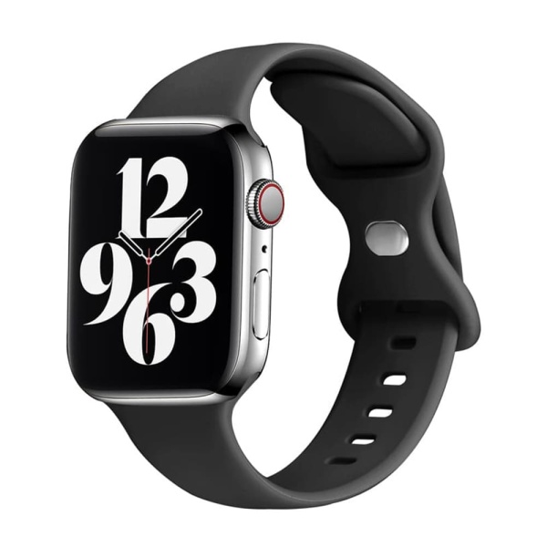 Curea (W031)Techsuit - Apple Watch 1/2/3/4/5/6/7/8/9/10/SE/SE 2 (38/40/41/42mm) - Negru
