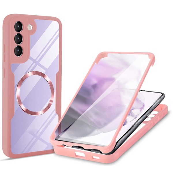 Husa 360° Samsung Galaxy S22 Plus 5G Techsuit ColorVerse - Roz