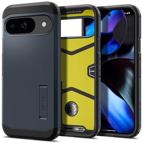 Husa Google Pixel 9 Pro Spigen Tough Armor - Albastru