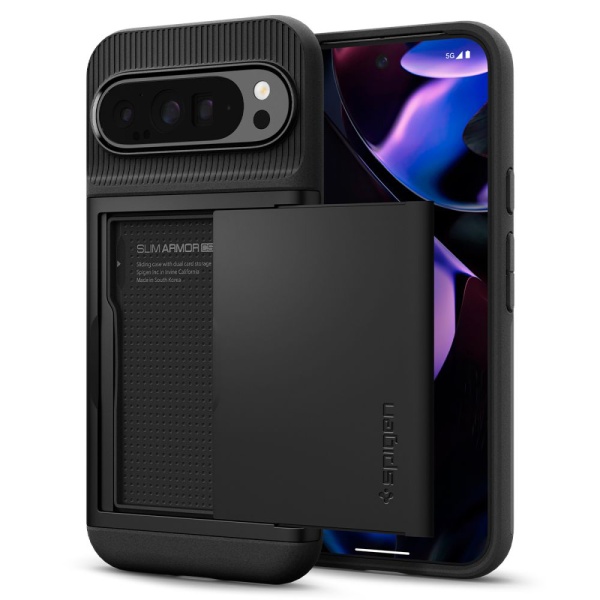 Husa Google Pixel 9 Pro XL Spigen Slim Armor CS - Negru
