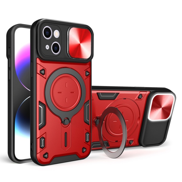 Husa iPhone 15 Techsuit CamGuard Pro - Rosu
