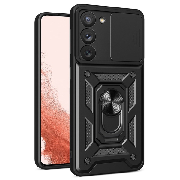 Husa Samsung Galaxy S23 protectie camera Techsuit CamShield Series, Black