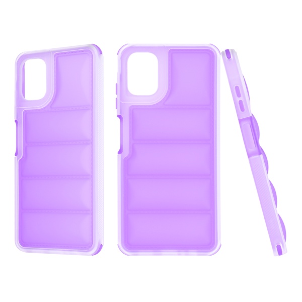 Husa Techsuit Samsung Galaxy A06, Wave Shield - Violet