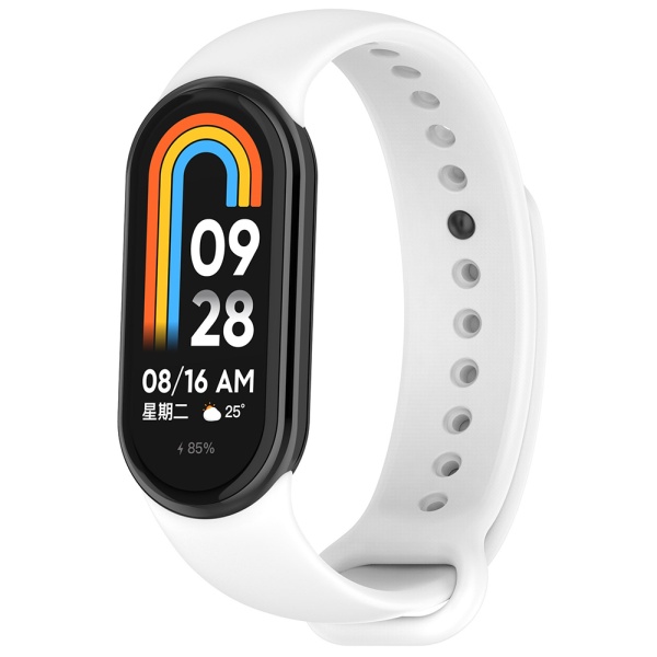 Husa Xiaomi Mi Band 8 / 8 NFC / 9 / 9 NFC Techsuit W014 - Alb