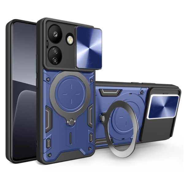 Husa Xiaomi Poco C65 Techsuit CamGuard Pro - Albastru