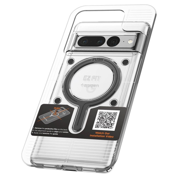 Inel husa adaptor MagSafe Spigen OneTap Ring Plate - Negru