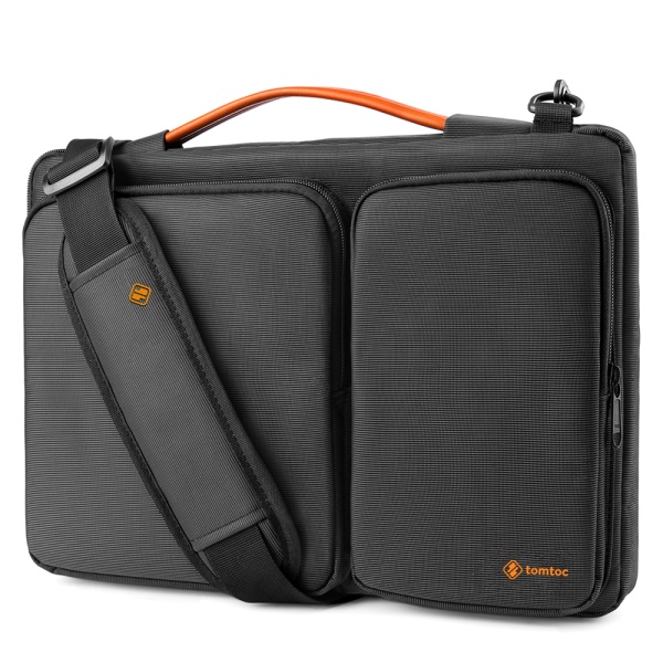 Servieta, geanta laptop 16″ business Tomtoc A42F2D1- Negru