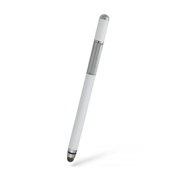Stylus Pen Techsuit, Universal, Android, iOS, Aluminiu, JC03 - Alb