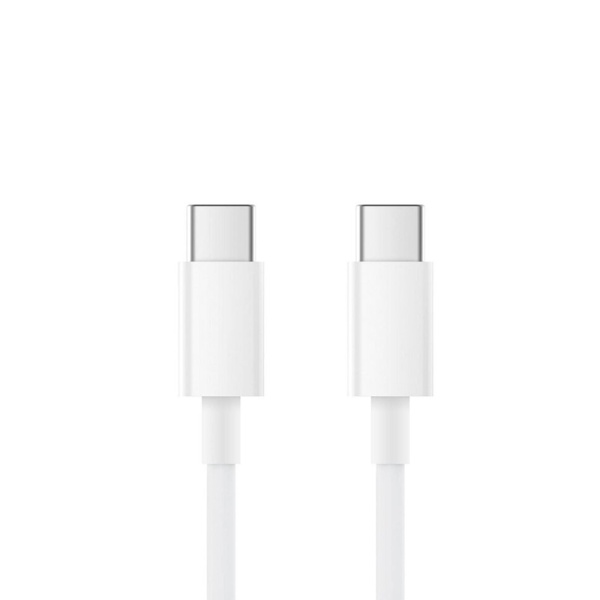 Cablu de date Quick Charging Type-C la USB-C Lito, 2m, 18W - Alb