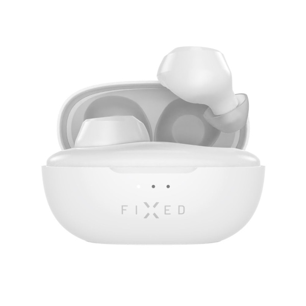 Casti Bluetooth V5.3 cu TWS - Fixed (FIXBDS-WH) - Alb