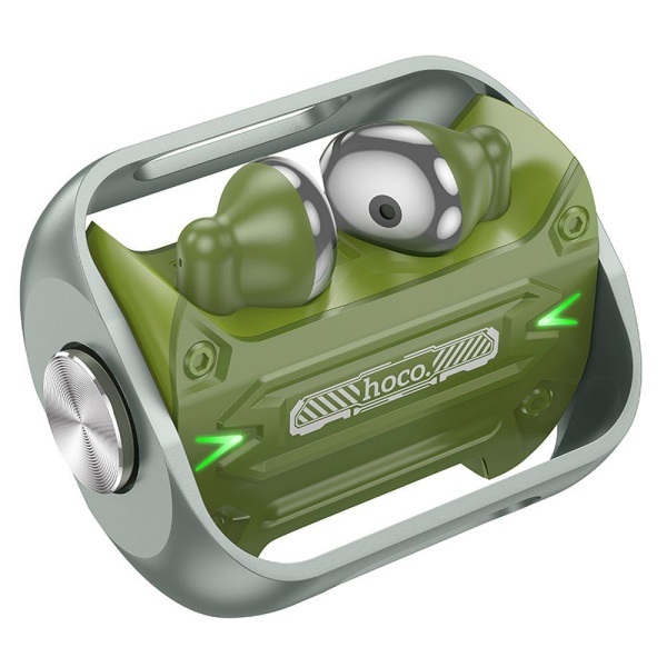 Casti Hoco wireless (EW55) - pentru jocuri, Bluetooth 5.3, True Wireless - Verde