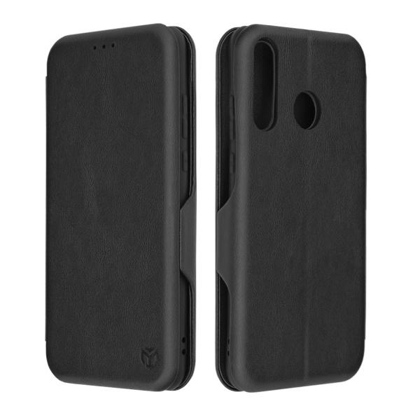 Husa 360° Huawei P30 Lite New Edition Techsuit Safe Wallet Plus - Negru