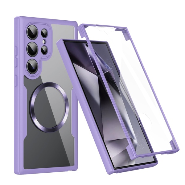 Husa 360° Samsung Galaxy S24 Ultra Techsuit ColorVerse MagSafe - Violet