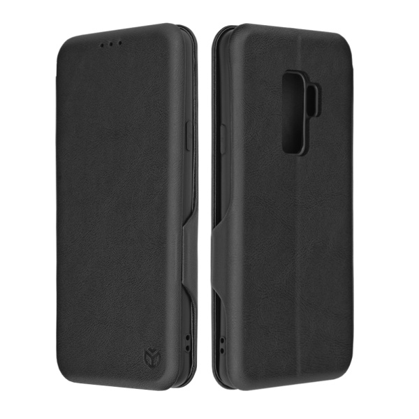 Husa 360° Samsung Galaxy S9 Plus Techsuit Safe Wallet Plus - Negru
