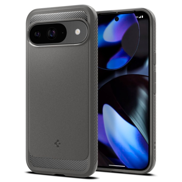 Husa Google Pixel 9 Pro Spigen Rugged Armor - Gri