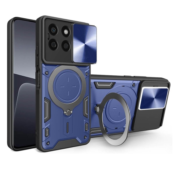 Husa Honor X8b Techsuit CamGuard Pro - Albastru