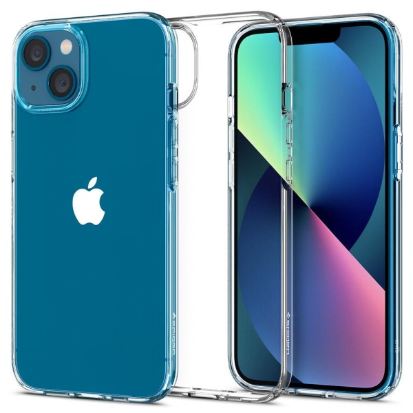 Husa iPhone 13 Spigen Liquid Crystal - Transparenta