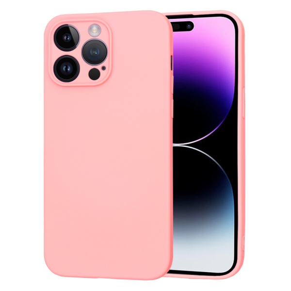 Husa IPhone 14 Pro Max Techsuit - SoftFlex, Roz