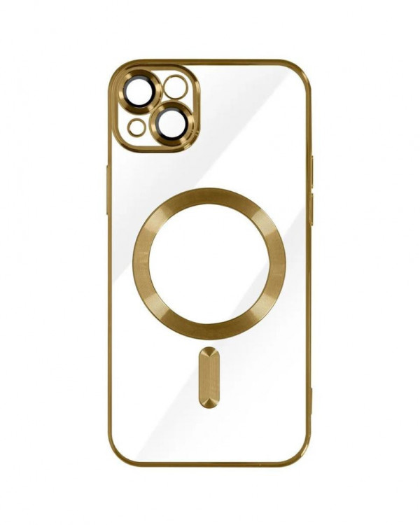 Husa Iphone 15 Plus MagSafe Gold