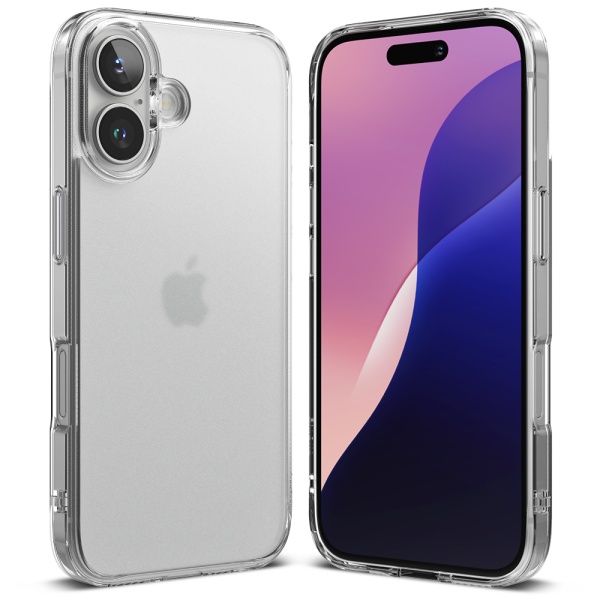 Husa iPhone 16 Plus Ringke Fusion X - Transparent Mat