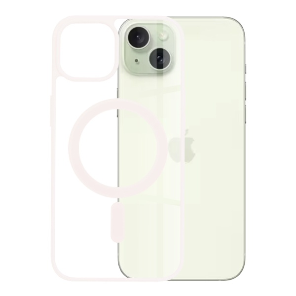 Husa MagSafe iPhone 15 Plus - Roz