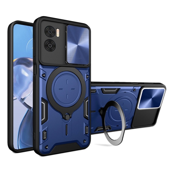 Husa Motorola Moto E22i Techsuit CamGuard Pro - Albastru