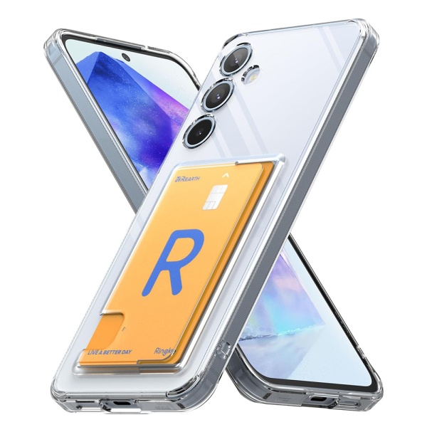 Husa Samsung Galaxy A55 5G Ringke Fusion Card - Transparent