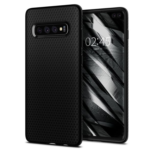 Husa Samsung Galaxy S10 Plus Spigen Liquid Air - Negru Mat