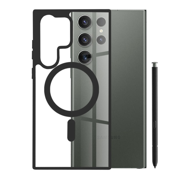 Husa Samsung Galaxy S23 Ultra Techsuit MagSafe Pro, Black