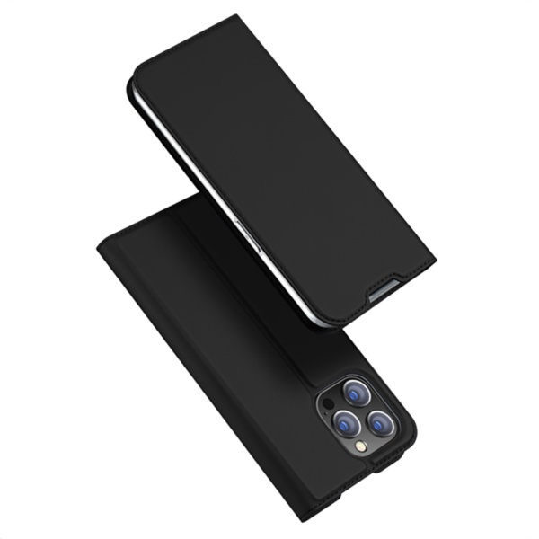 Husa tip carte pentru Iphone 14 Pro Max Dux Ducis-Skin Pro , Negru