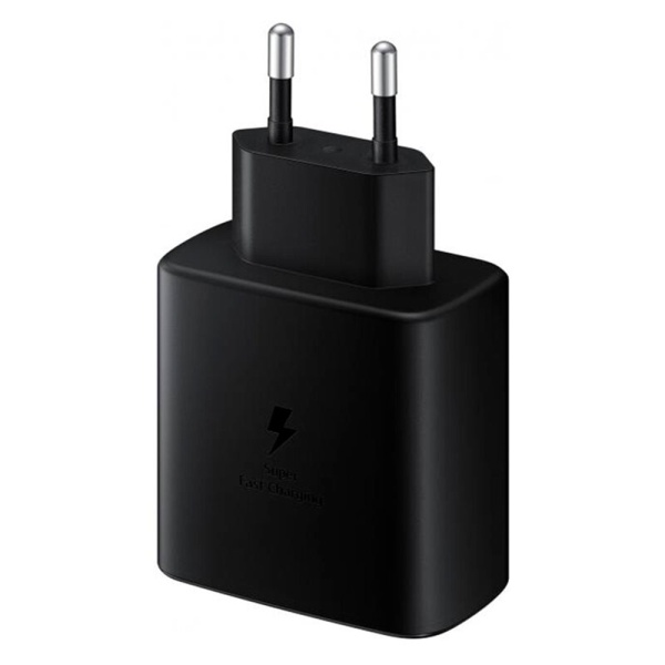 Incarcator Samsung tip C 45W priza, negru, bulk, EP-TA845EBE