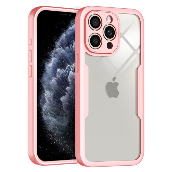[Pachet 360°] Husa + folie iPhone 11 Pro Max Techsuit ColorVerse, Pink