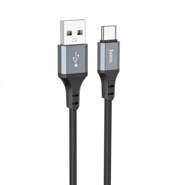 Cablu de date Hoco (X92) - USB la tip C, 3A, 3m - Negru