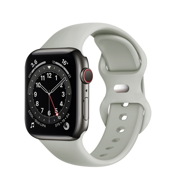 Curea (W031)Techsuit - Apple Watch 1/2/3/4/5/6/7/8/9/10/SE/SE 2 (38/40/41/42mm) - Gri