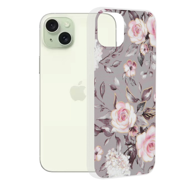 Husa Iphone 15 Plus, Bloom of Ruth Gray