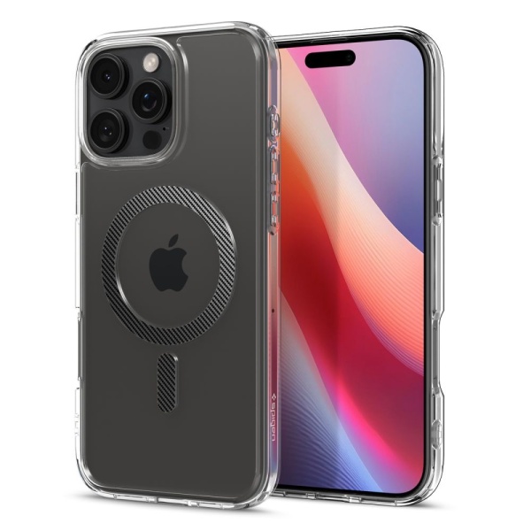 Husa iPhone 16 Pro Max Spigen Ultra Hybrid MagSafe - Carbon fiber